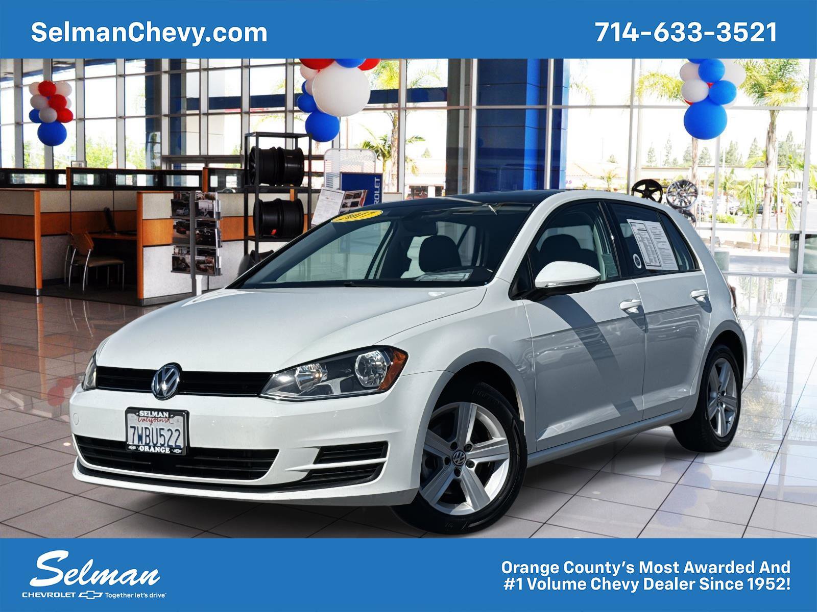 Used 2017 Volkswagen Golf Wolfsburg Edition