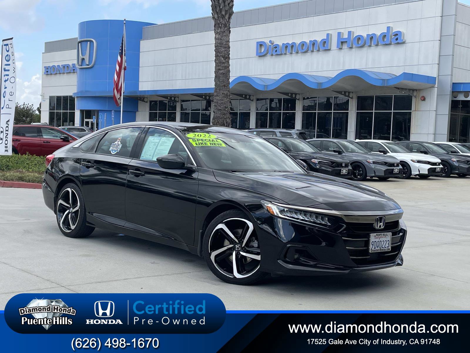 Certified 2022 Honda Accord Sport