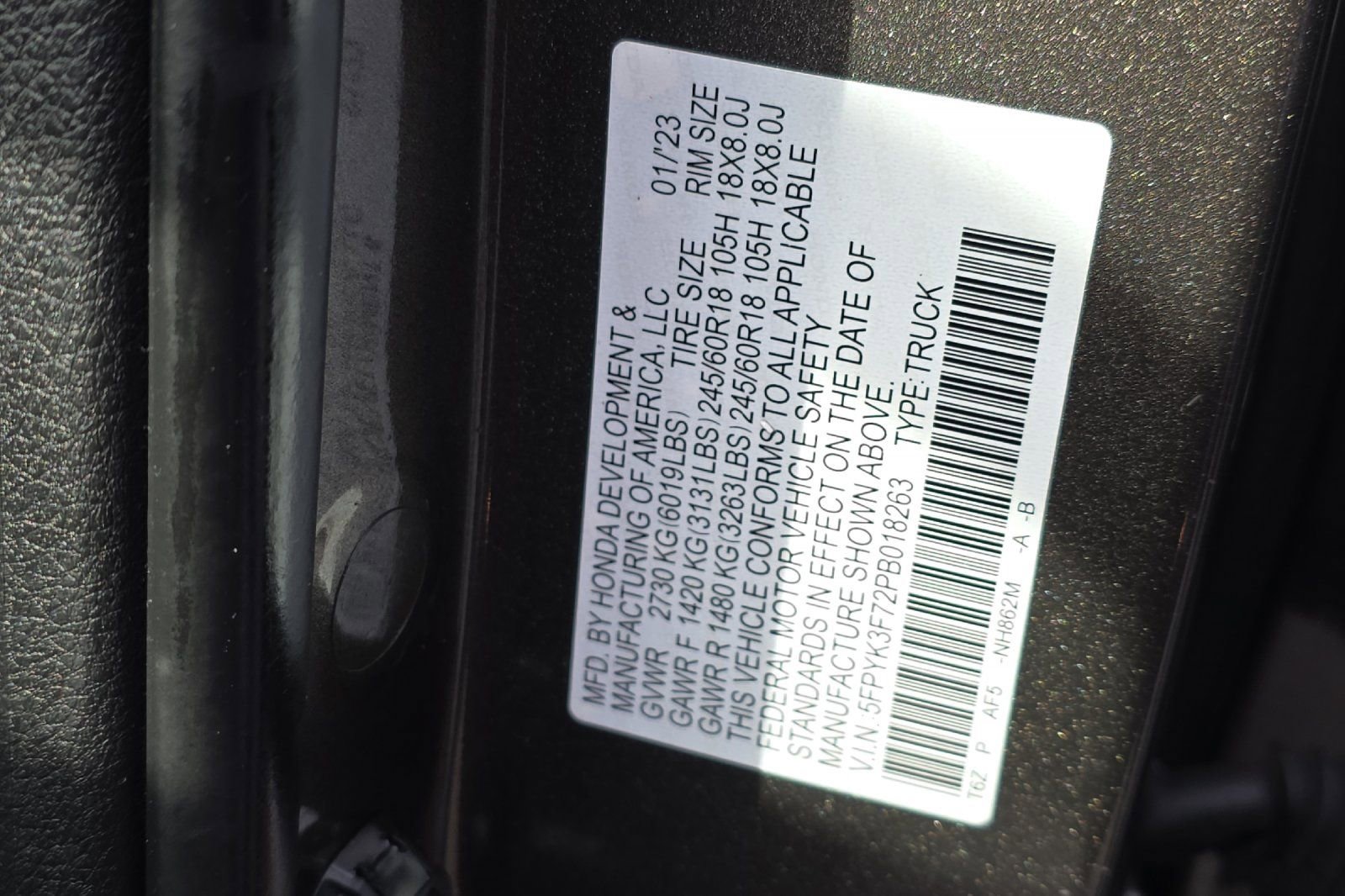 Used 2023 Honda Ridgeline RTL-E image 32