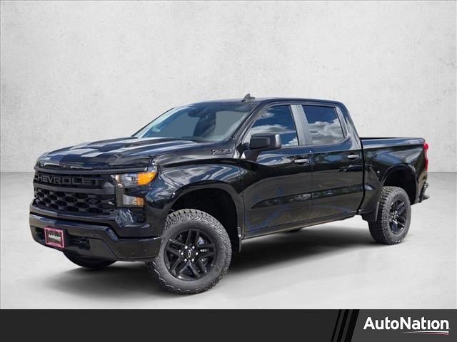New 2026 Chevrolet Silverado 1500 Custom Trail Boss w/ Midnight Edition
