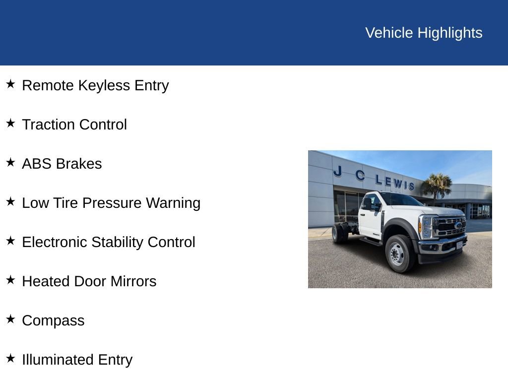 New 2025 Ford F600 4x4 Regular Cab Super Duty w/ XL Chrome Package image 24