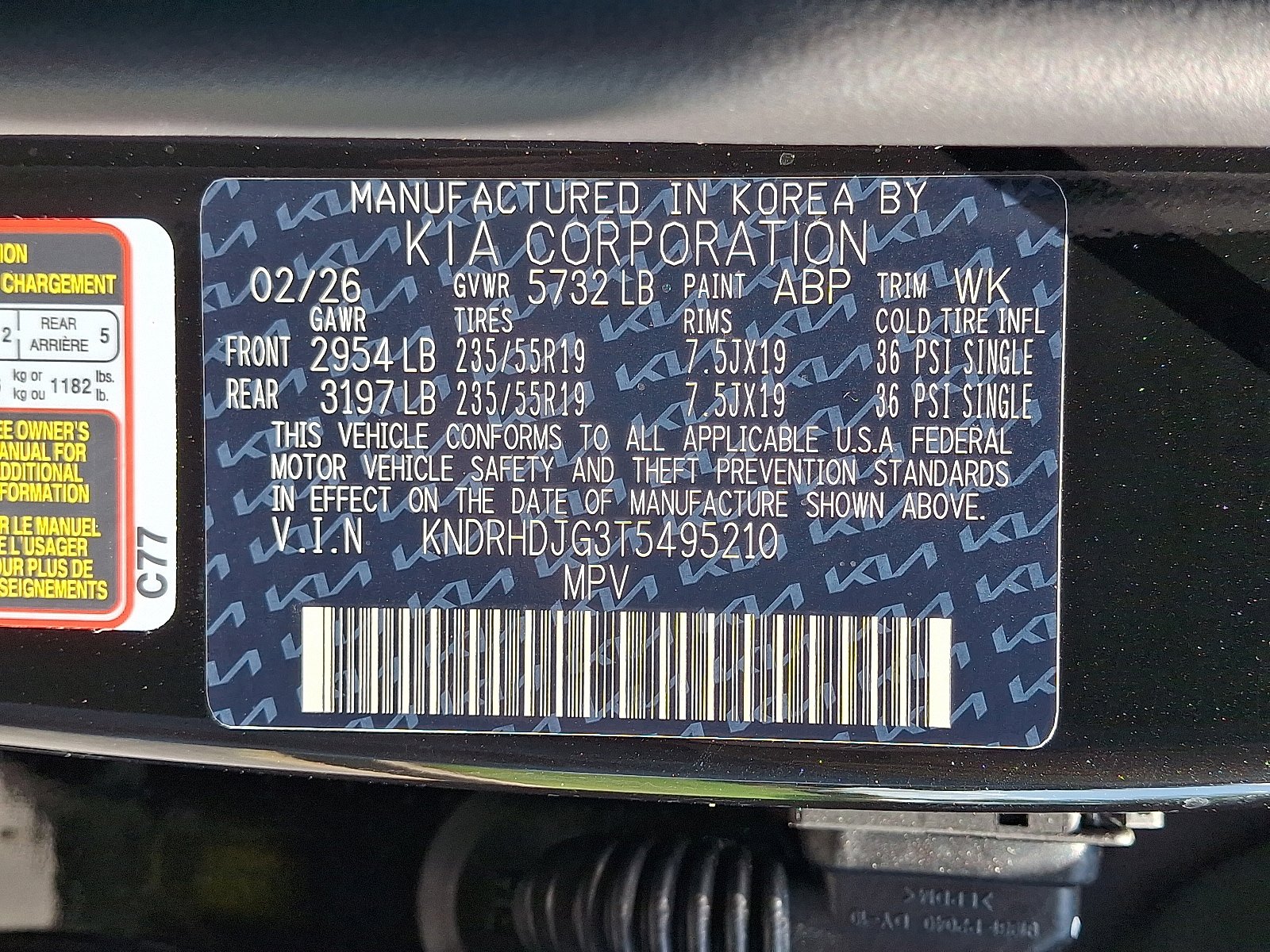 New 2026 Kia Sorento EX AWD/4WD image 17