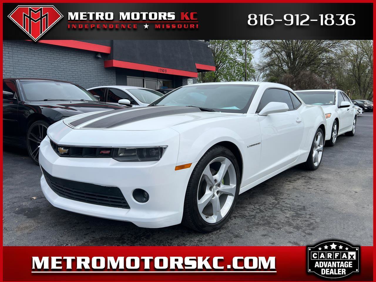 Used 2015 Chevrolet Camaro LT w/ RS Package RWD image 1