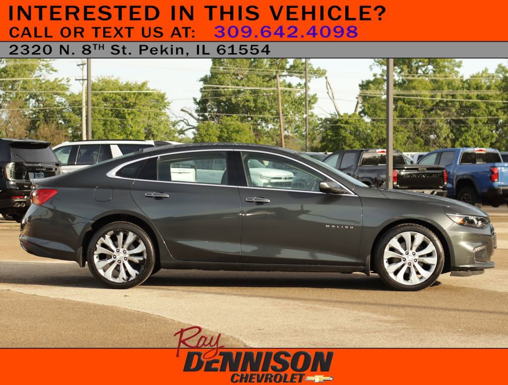Used 2017 Chevrolet Malibu Premier w/ Premier Sun and Wheel Package FWD image 8