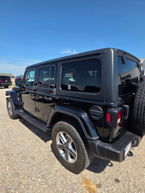 Used 2021 Jeep Wrangler Unlimited Sahara w/ Uconnect 4C Nav & Sound Group AWD/4WD image 7