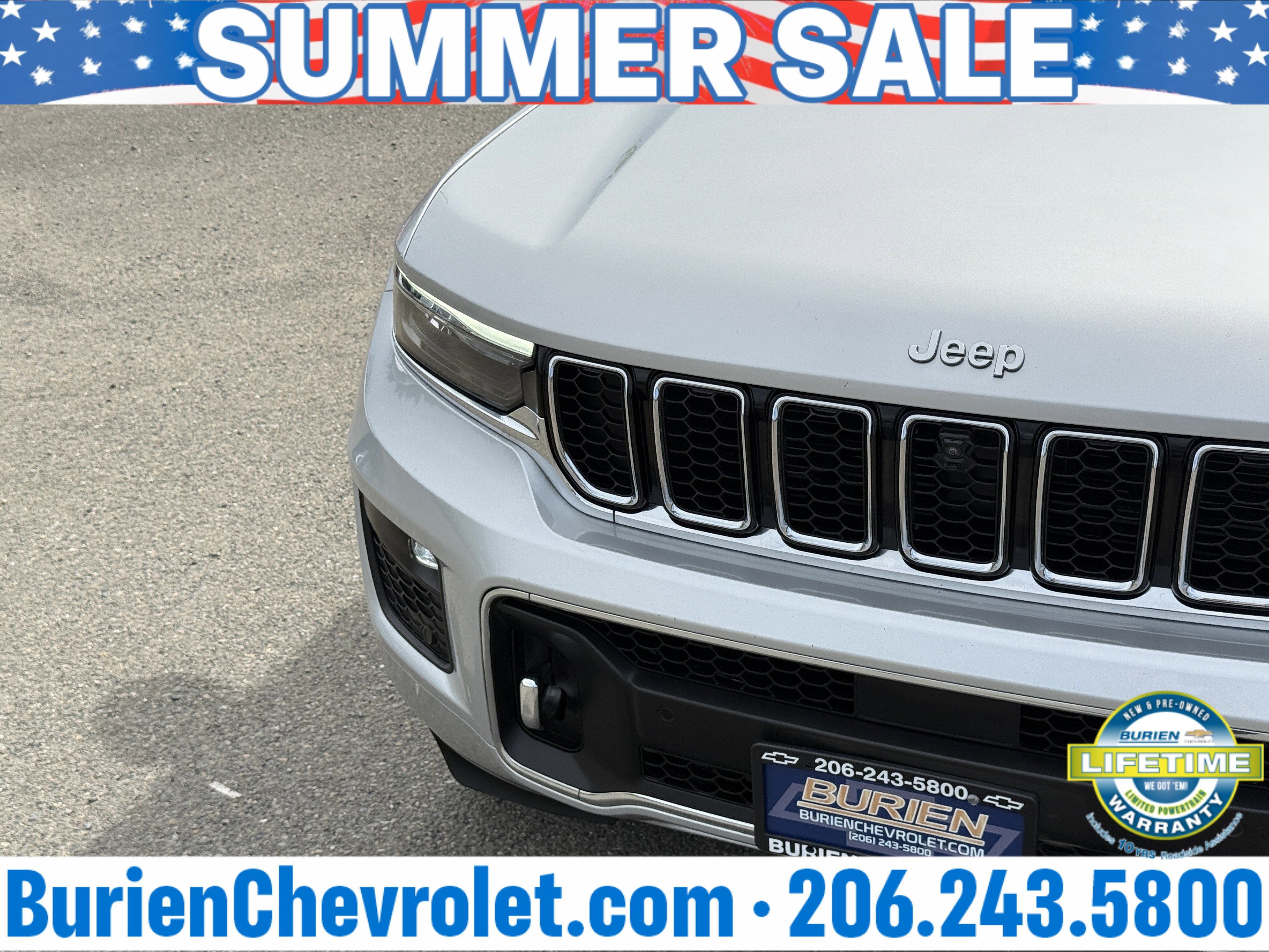 Used 2022 Jeep Grand Cherokee Overland w/ Adv Protech Group III AWD/4WD image 39
