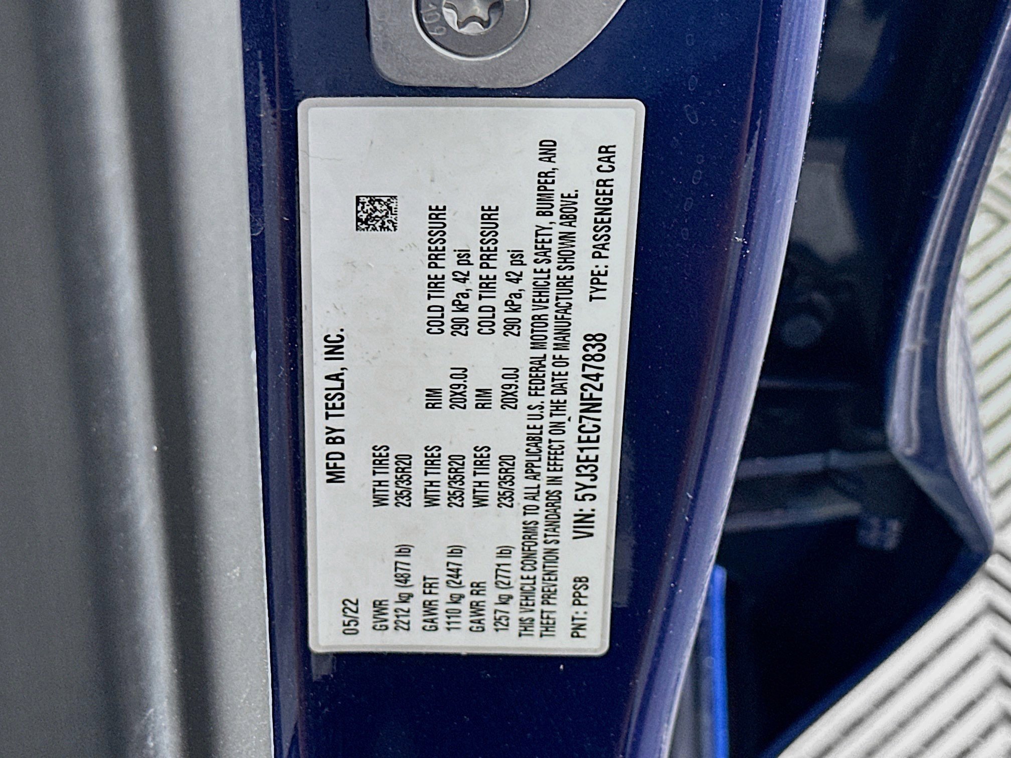 Used 2022 Tesla Model 3 Performance AWD/4WD image 12