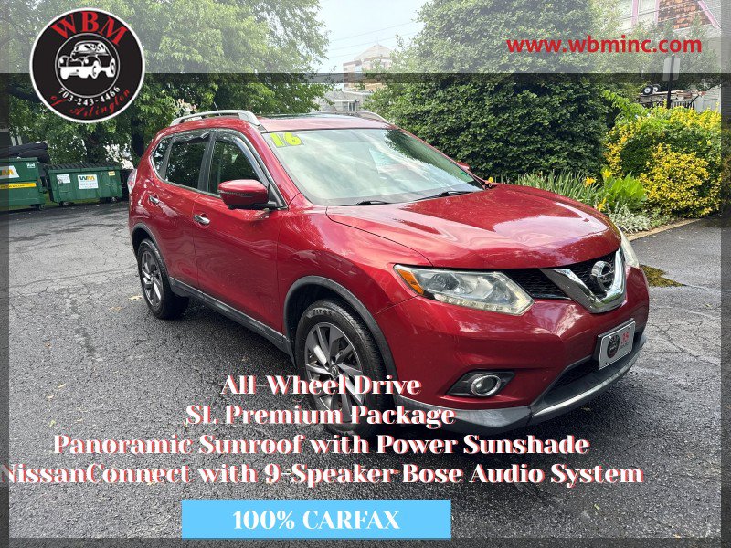 Used 2016 Nissan Rogue SL w/ SL Premium Package AWD/4WD image 1