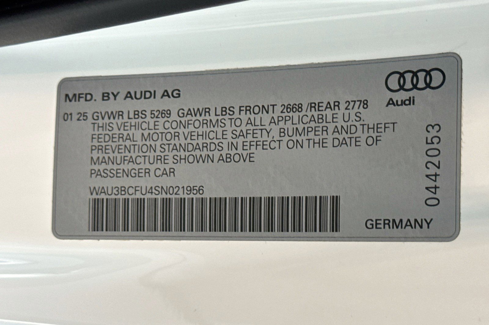 Used 2025 Audi A5 2.0T Prestige w/ 19" Wheel Package image 29