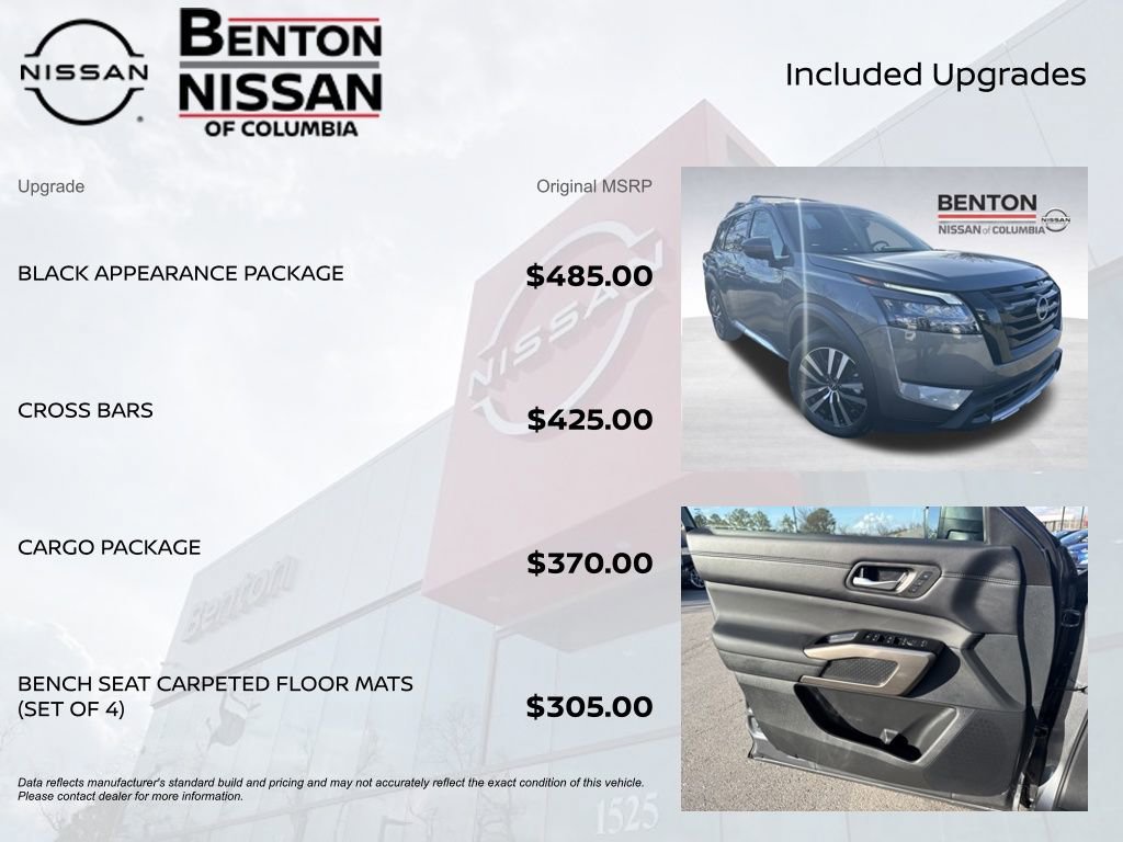 Certified 2025 Nissan Pathfinder Platinum w/ Black Appearance Package image 6