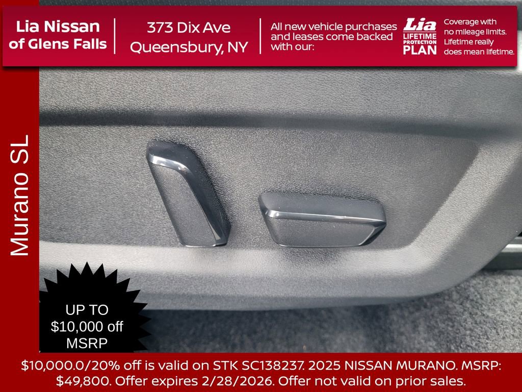 New 2025 Nissan Murano SL w/ Cargo Package image 38