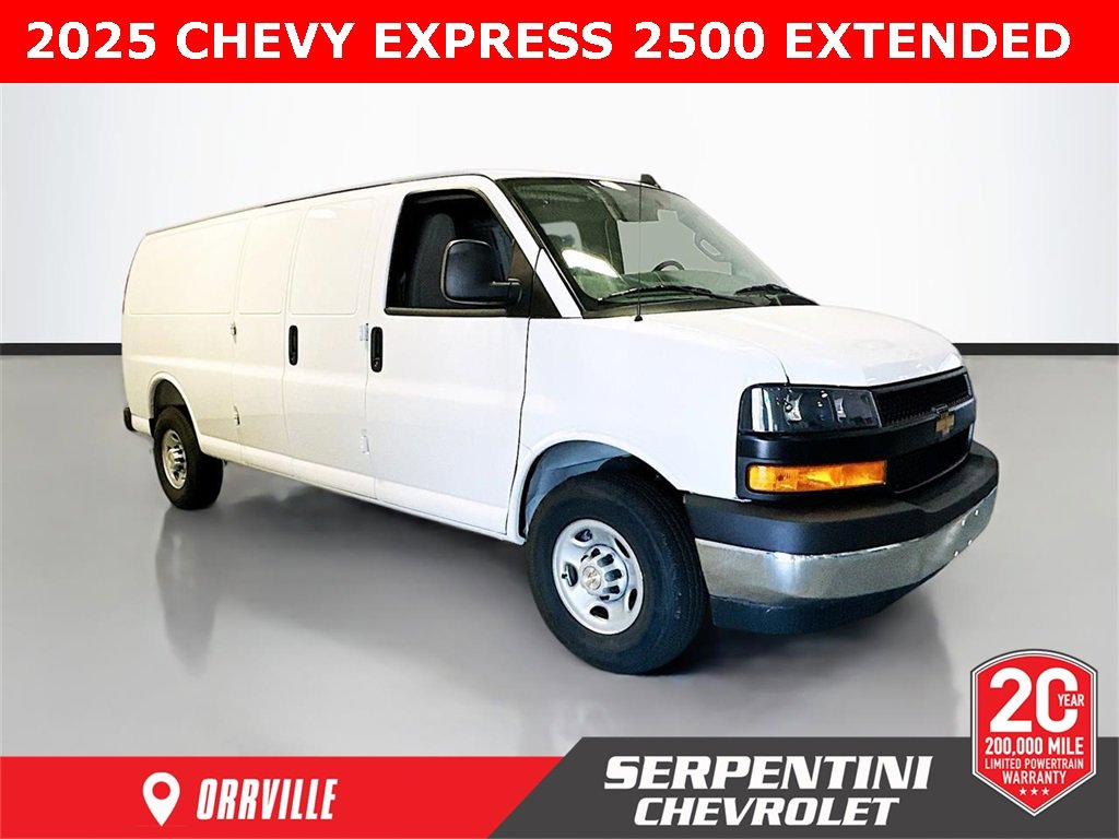 New 2025 Chevrolet Express 2500 Extended w/ Driver Convenience Package