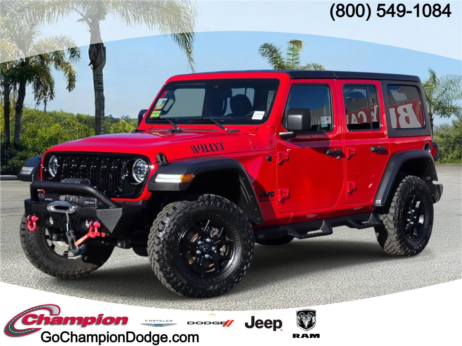 Used 2024 Jeep Wrangler Unlimited Sport image 1