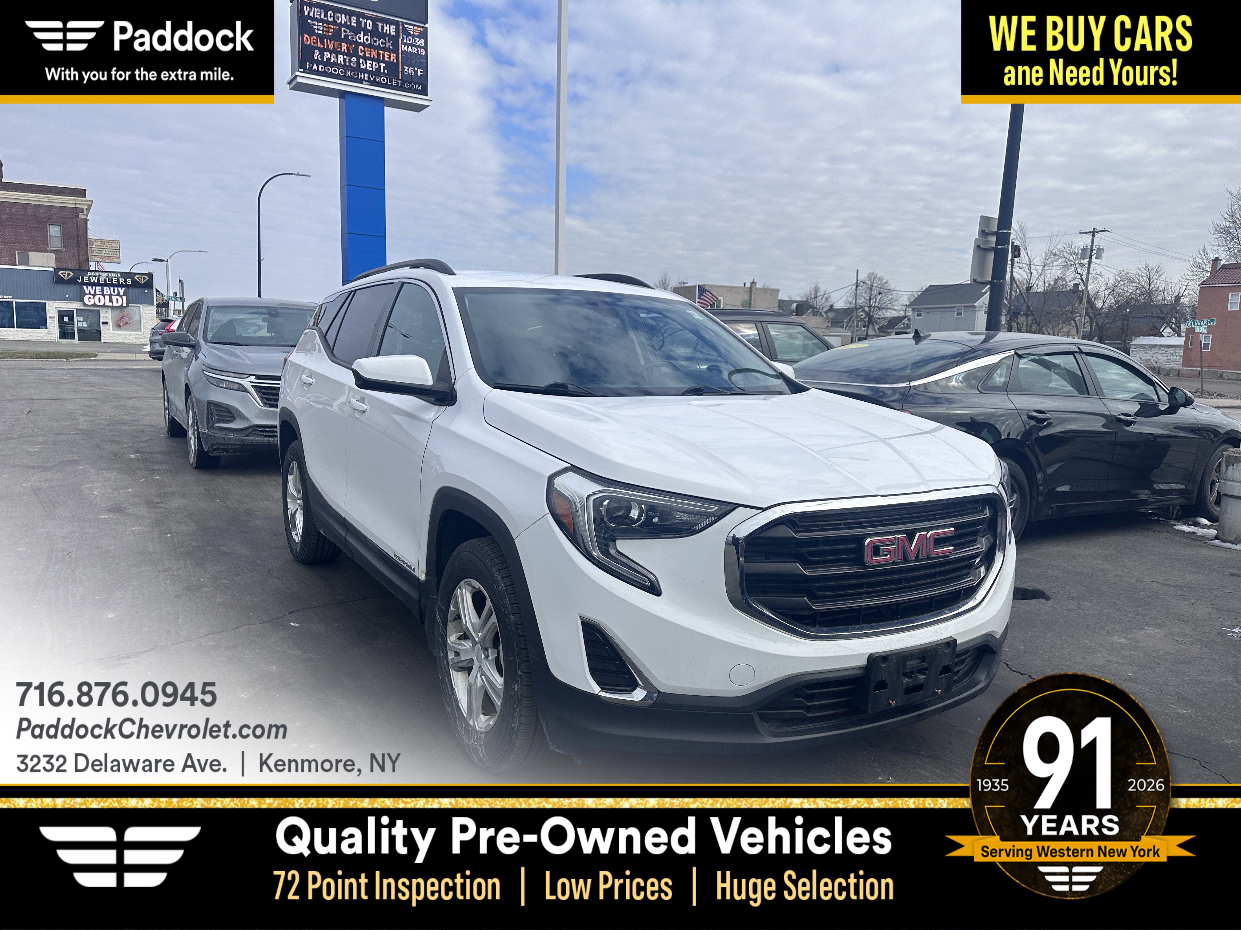 Used 2020 GMC Terrain SLE w/ Driver Convenience Package