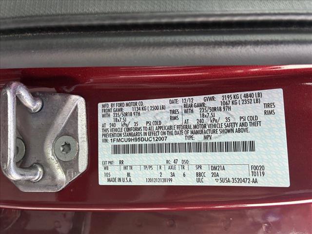 Used 2013 Ford Escape SEL AWD/4WD image 16