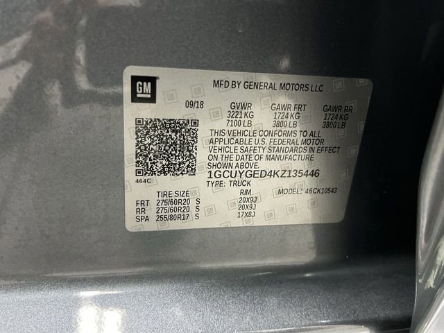 Used 2019 Chevrolet Silverado 1500 LTZ w/ LTZ Premium Package image 35