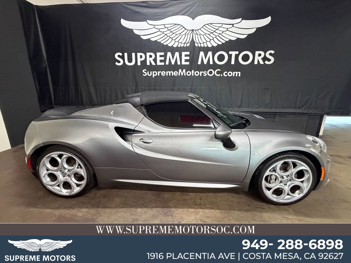 Used 2018 Alfa Romeo 4C Spider w/ Convenience Group - Spider