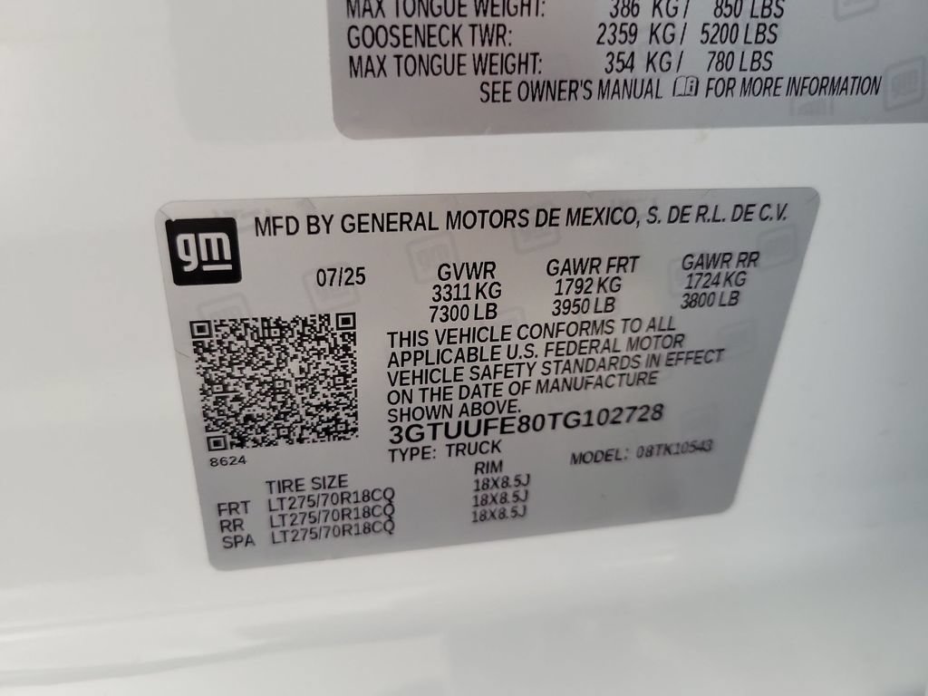 Certified 2026 GMC Sierra 1500 AT4X AWD/4WD image 25