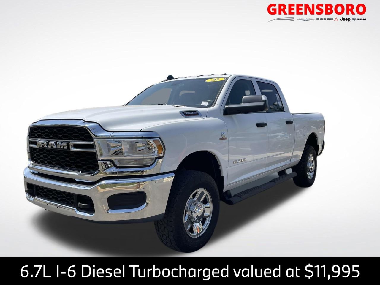 Used 2020 RAM 3500 Tradesman w/ Chrome Appearance Group