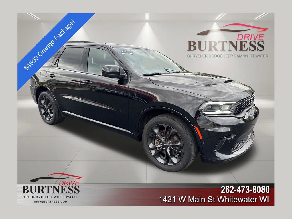 Used 2023 Dodge Durango R/T w/ Hemi Orange Plus Package AWD/4WD image 1