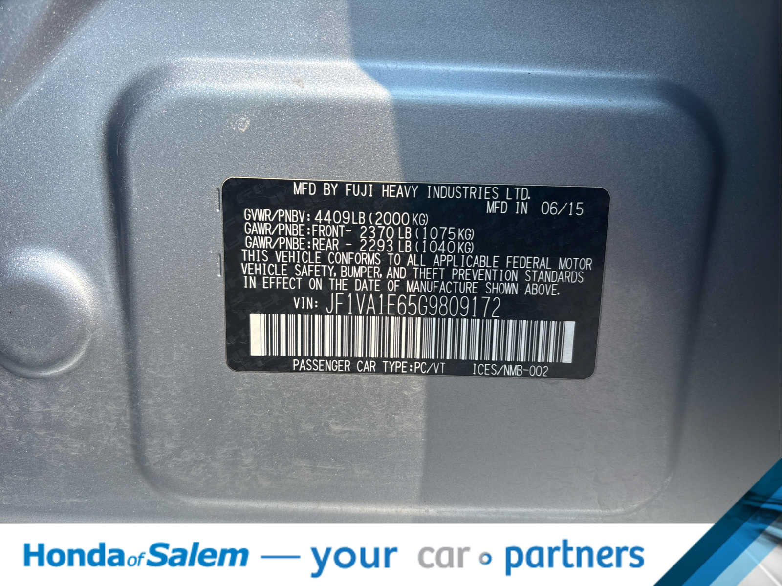 Used 2016 Subaru WRX Premium AWD/4WD image 21