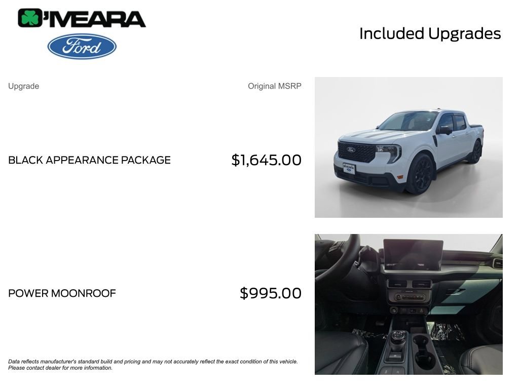Used 2025 Ford Maverick Lariat w/ Black Appearance Package image 4