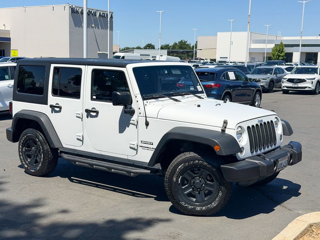 Used 2016 Jeep Wrangler Unlimited Sport AWD/4WD image 2