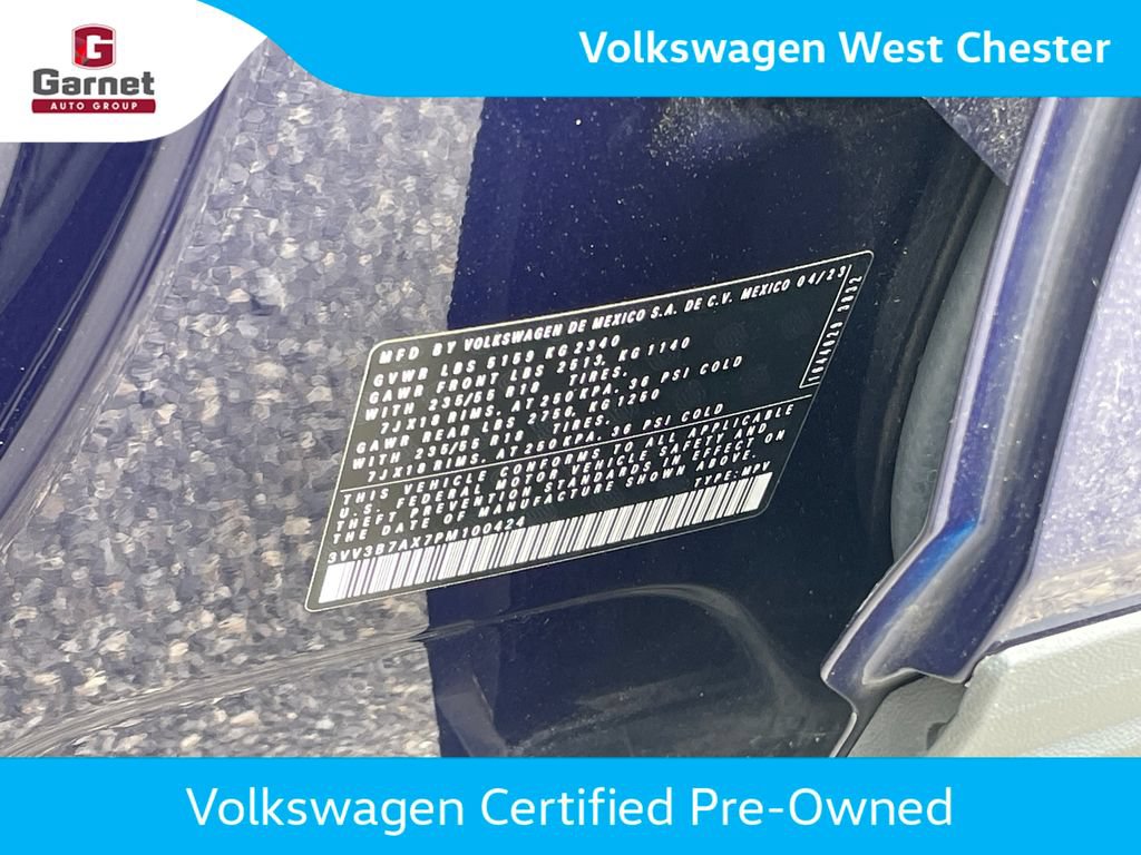 Certified 2023 Volkswagen Tiguan SE FWD image 24