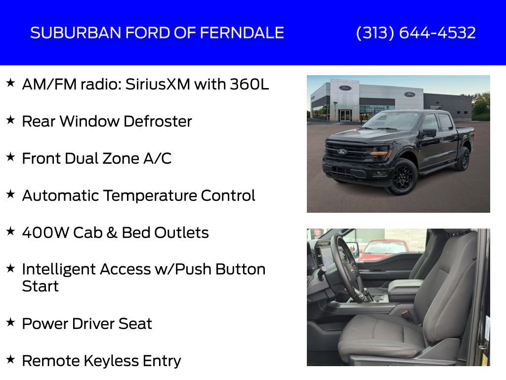 Used 2024 Ford F150 XLT w/ Equipment Group 302A MID image 17