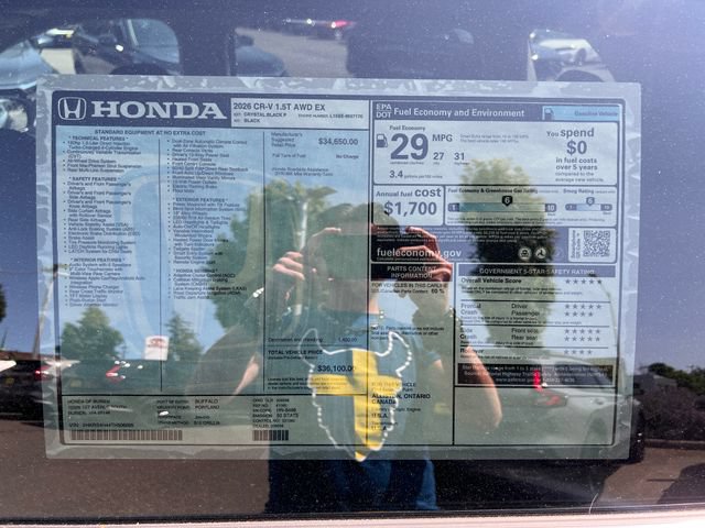 New 2026 Honda CR-V EX image 30