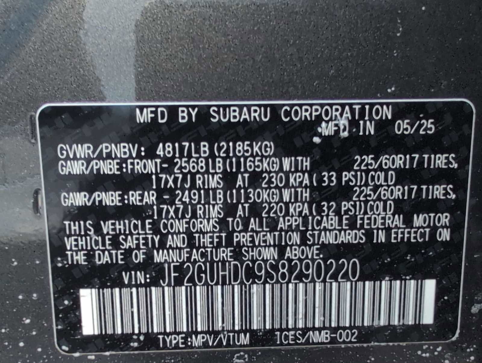 Used 2025 Subaru Crosstrek 2.0i Premium image 32