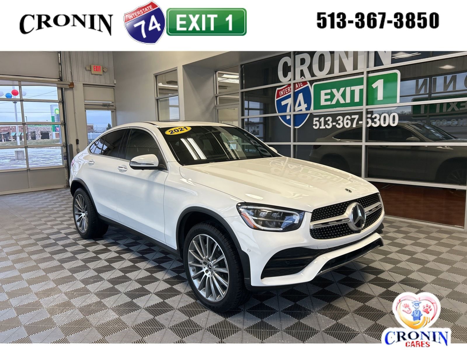 Used 2021 Mercedes-Benz GLC 300 4MATIC Coupe image 1