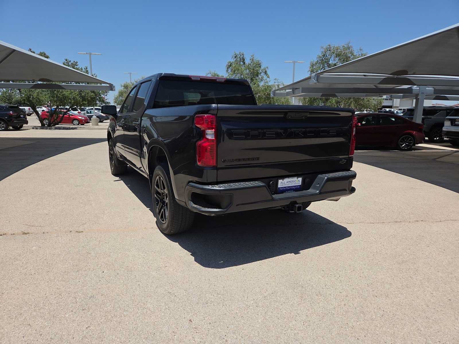 Used 2023 Chevrolet Silverado 1500 Custom w/ LPO, Dark Essentials Package RWD image 6