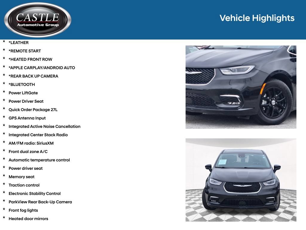 Used 2023 Chrysler Pacifica Touring-L FWD image 3