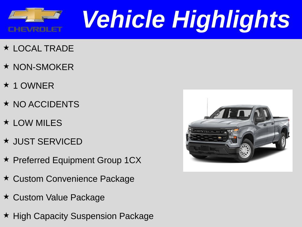Certified 2024 Chevrolet Silverado 1500 Custom AWD/4WD image 2