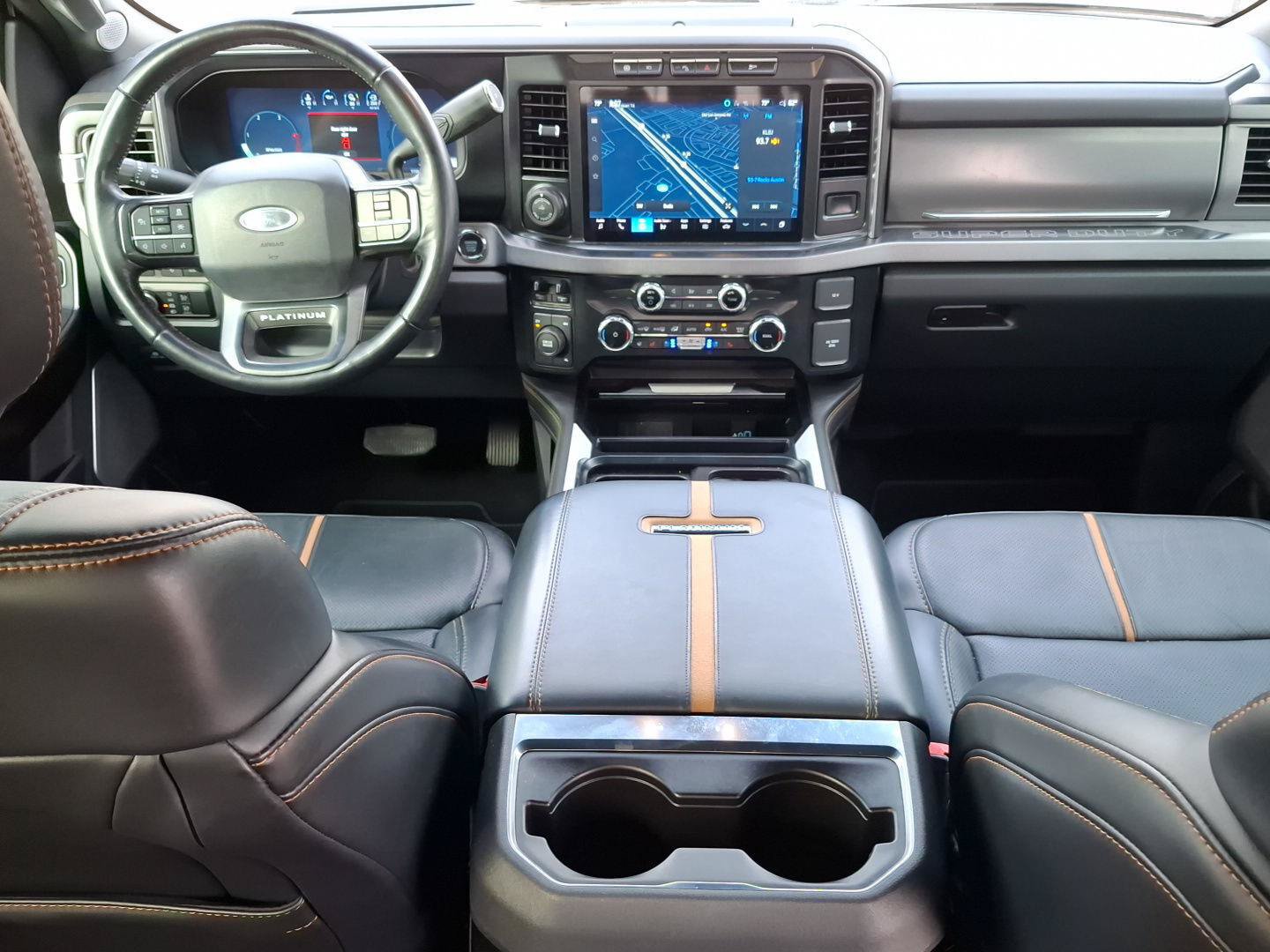 Used 2024 Ford F350 Platinum w/ Camper Package AWD/4WD image 35