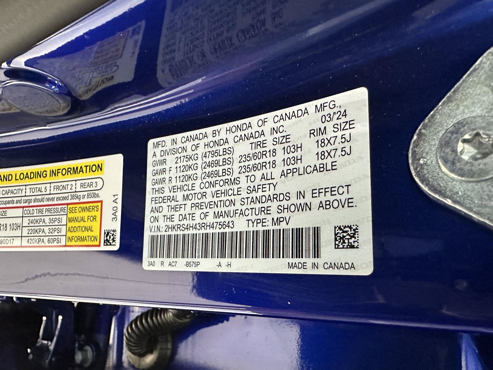 Certified 2024 Honda CR-V EX image 16