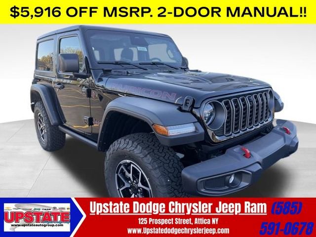 New 2025 Jeep Wrangler Rubicon w/ Safety Group