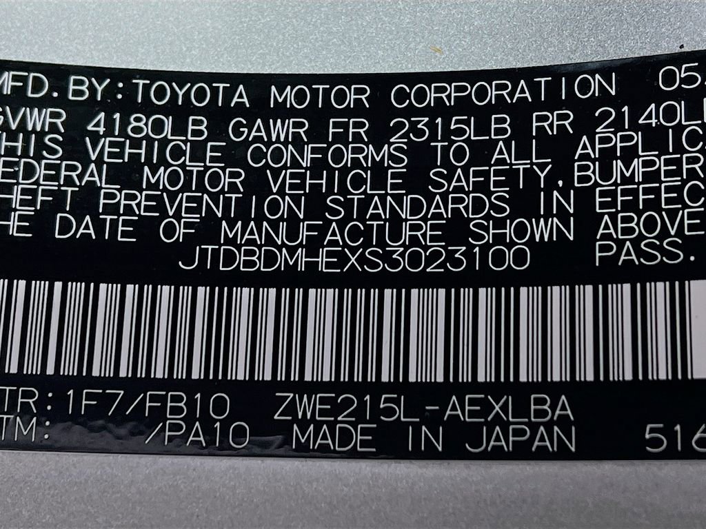 Certified 2025 Toyota Corolla LE w/ LE Premium Package AWD/4WD image 28