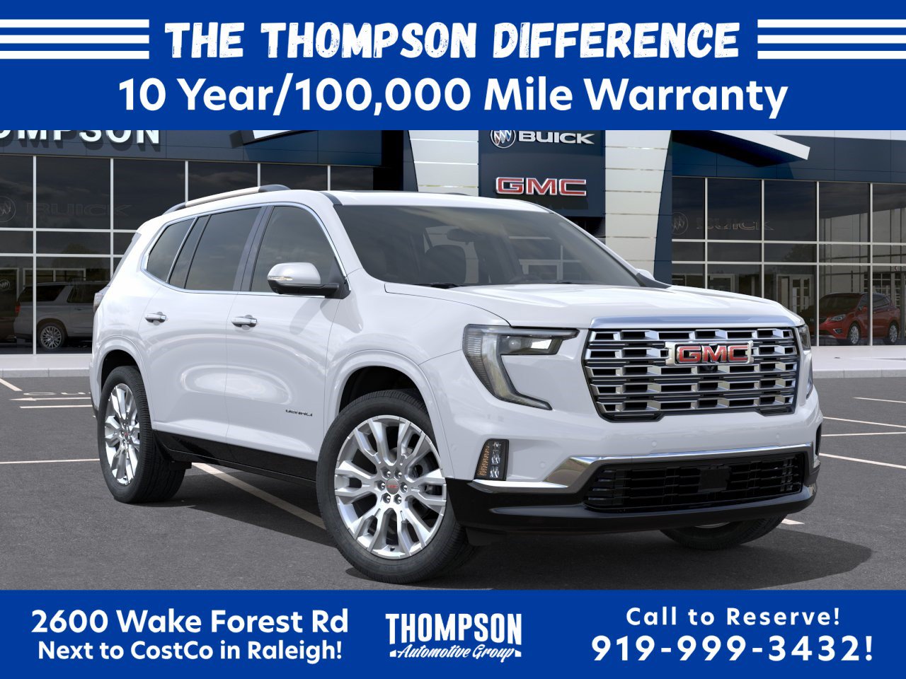 New 2026 GMC Acadia Denali w/ Super Cruise Package FWD image 10