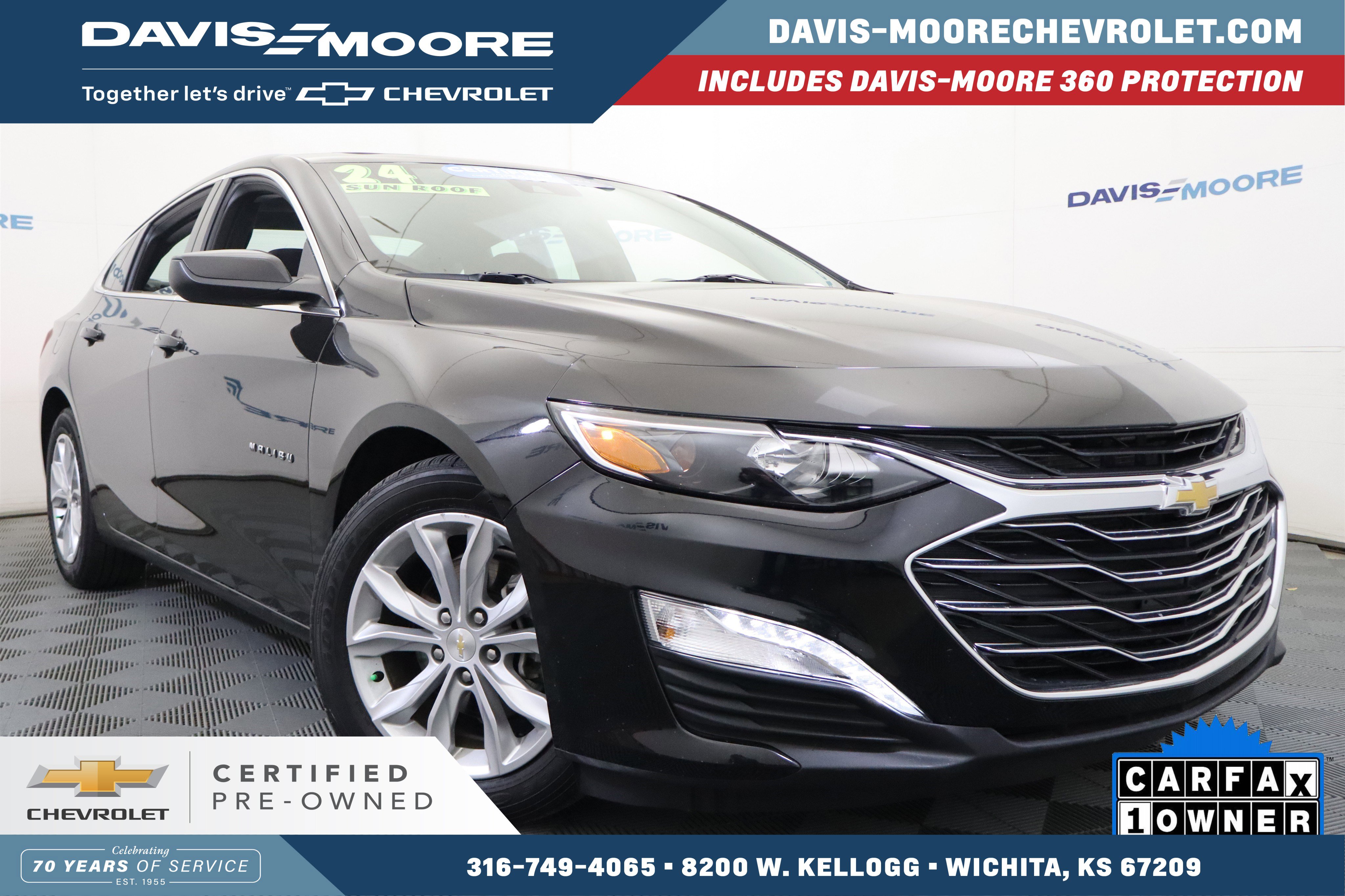 Certified 2024 Chevrolet Malibu LT