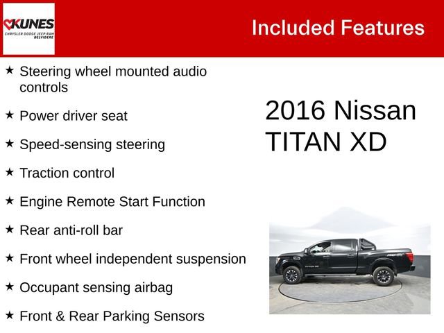 Used 2016 Nissan Titan PRO-4X w/ Pro-4x Convenience Package AWD/4WD image 4