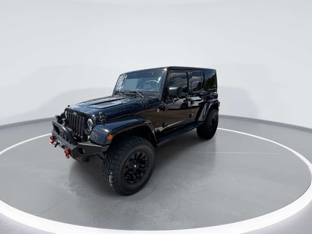 Used 2014 Jeep Wrangler Unlimited Sahara w/ Dual Top Group AWD/4WD image 4