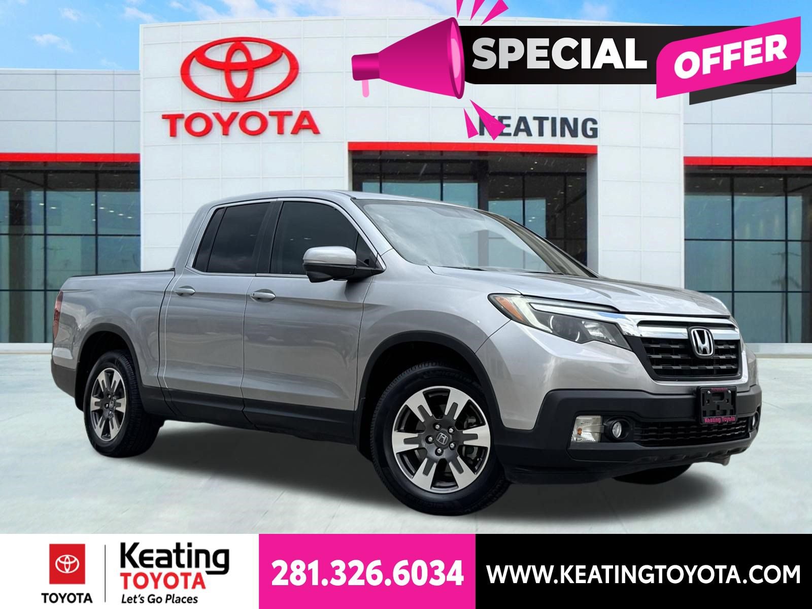 Used 2019 Honda Ridgeline RTL-T image 1
