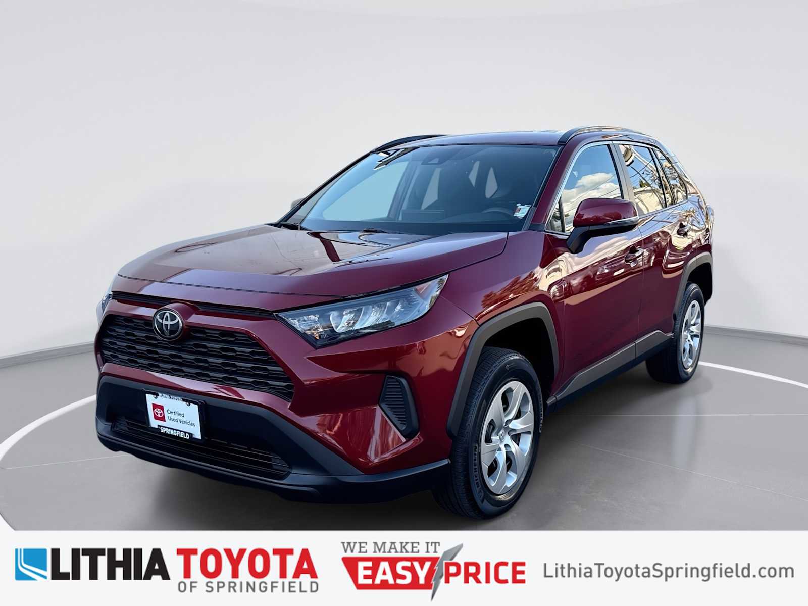 Certified 2021 Toyota RAV4 LE