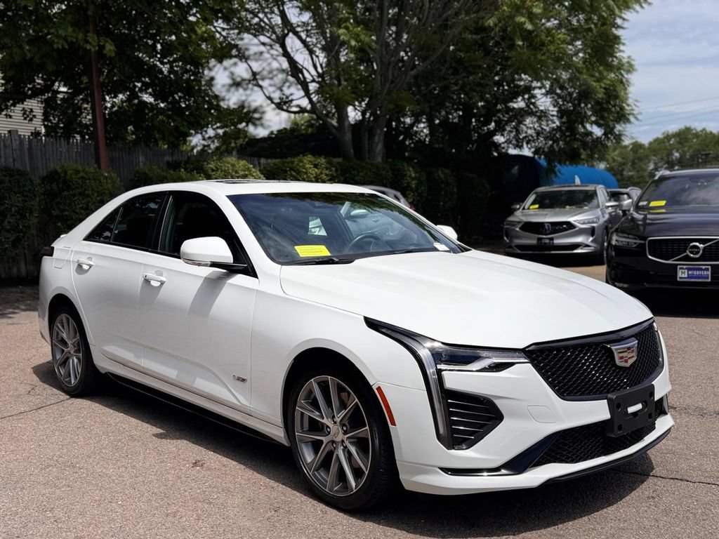 Used 2020 Cadillac CT4 V w/ Climate Package AWD/4WD image 8