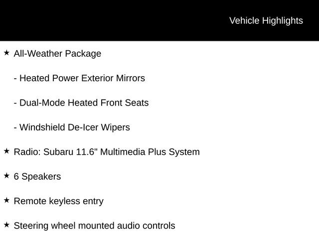 Certified 2025 Subaru Crosstrek 2.0i Premium image 8