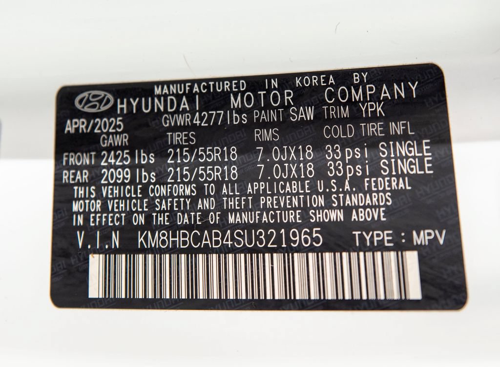 Used 2025 Hyundai Kona SEL AWD/4WD image 31