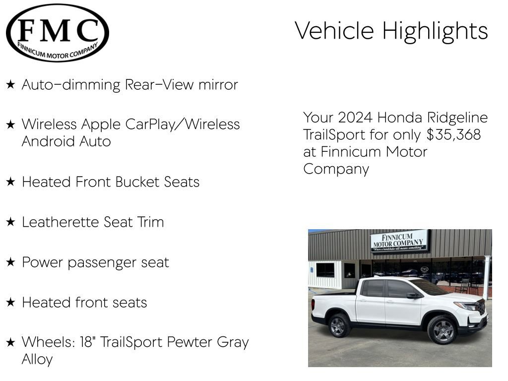 Used 2024 Honda Ridgeline TrailSport image 26