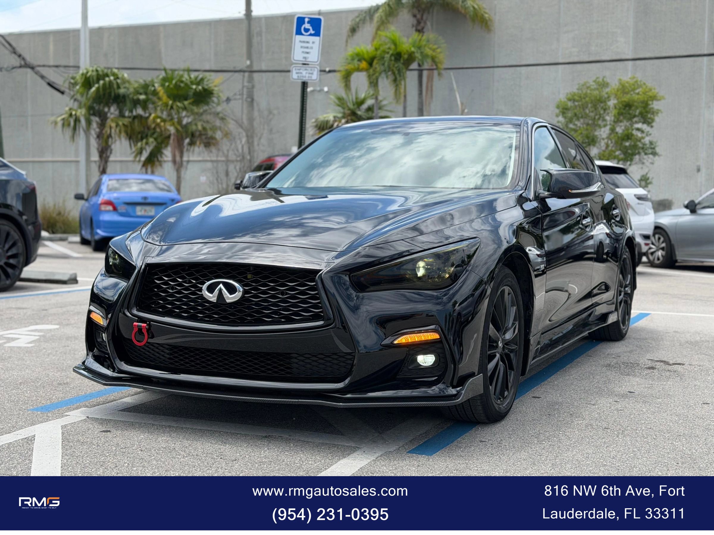Used 2020 INFINITI Q50 Luxe RWD image 1
